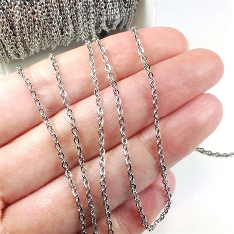 stainless steel necklace chain bulk